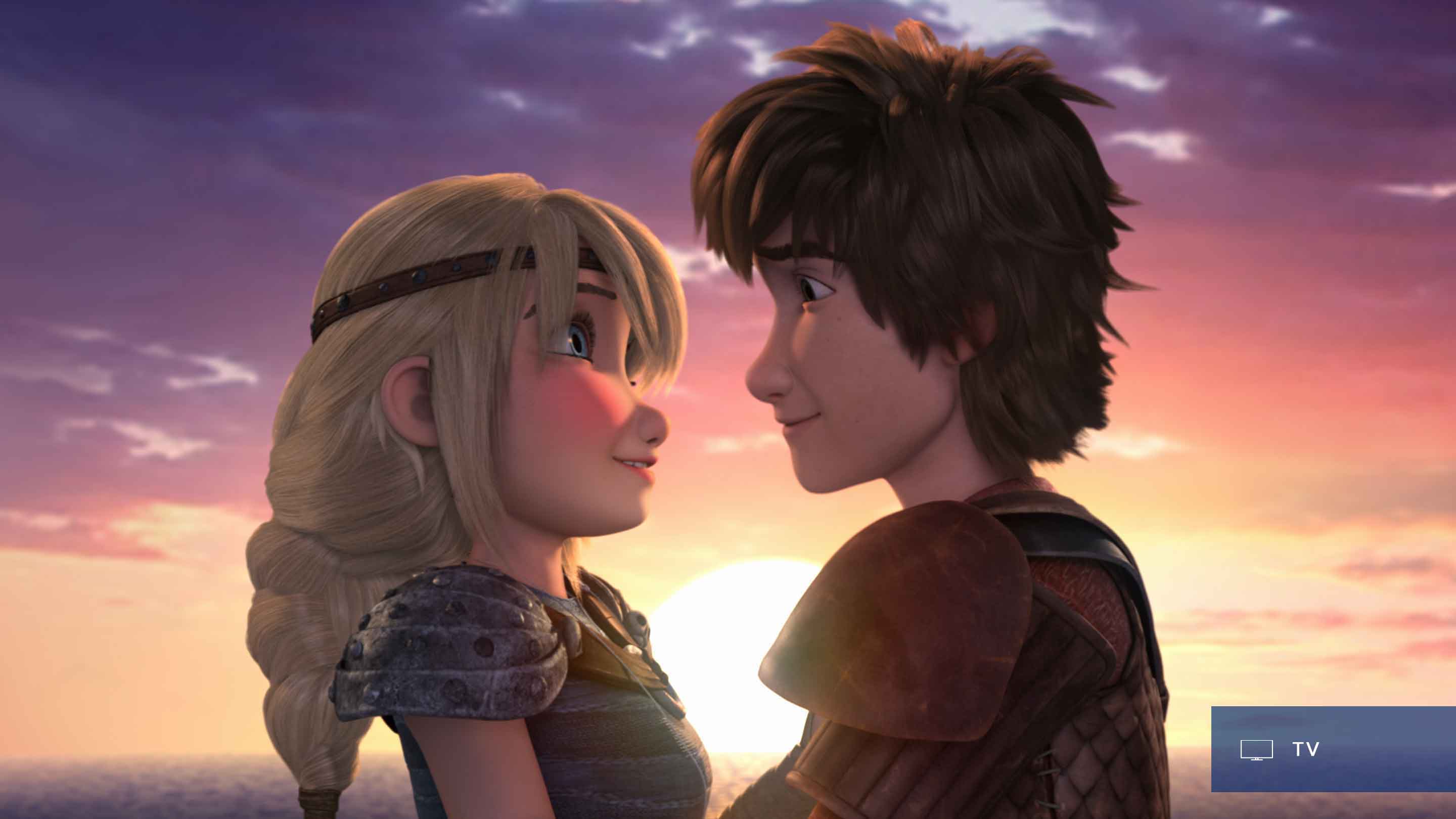 Astrid and Hiccup
