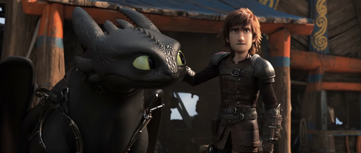 Hiccup and Toothless